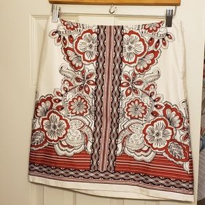 Loft cotton skirt
